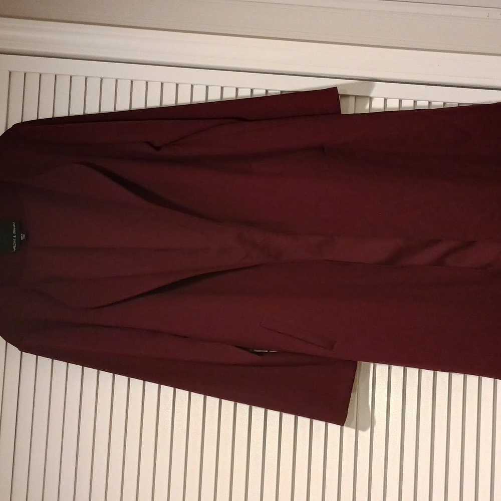 Harlowe and Graham elegant knee length blazer/coat